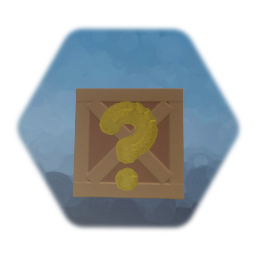 Crate With Question Mark