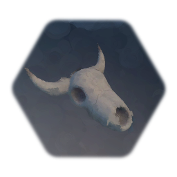 Low Res Cow Skull