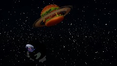 Space Saturn Burger