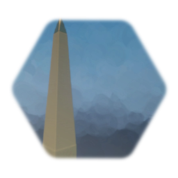 Remix of Egyptian obelisk (gold tip)