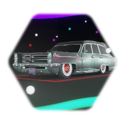 Bagged 1966 Tiyach Correville Hearse