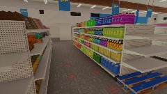 Zed Mart - Inside (filled with products) not finished