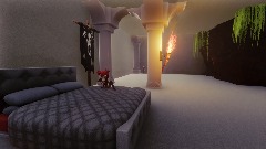 evil psychedelic pyramid bedroom. + kmuffy's grate dungeon.