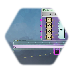 Persistent Music Gadged (music will continue in next scene)