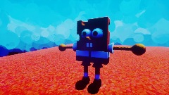 Spong man game adventure run