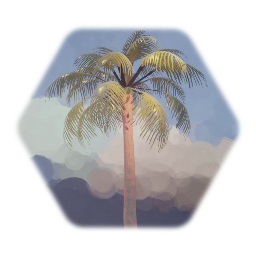 Hawaiian Palm w/ Non-Physical Leaves