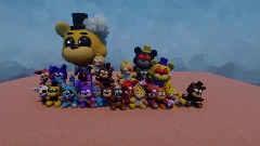 Fnaf plush thank you poster