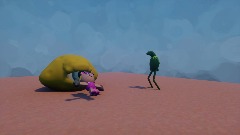 Omega mart lemon eats Miss piggy