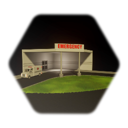 ER entrance  CUAJ - Hospital