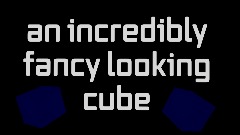 An Incredibly Fancy Looking Cube