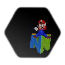 Mario stand on n64