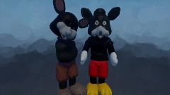 Mickey mouse and Scrap Mickey mouse