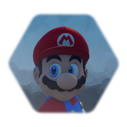 Mario with HUD