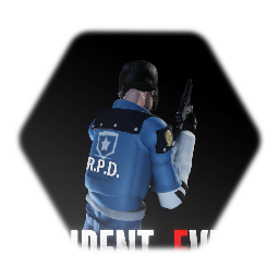 <term> [RESIDENT EVIL 2] Leon S Kennedy Classic RPD Outfit