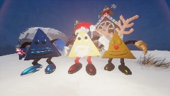 Dancing Triangle In The Winter