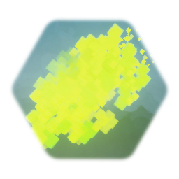 Green Pixel Flame