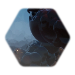 My kaijus creations and pikachu