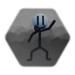 Unnamed character in waving pose