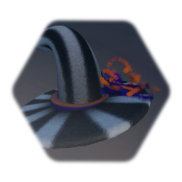 Eccentric witch hat