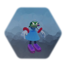 Sirena the crocodile