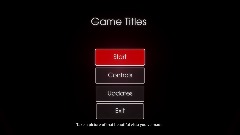 Main Menu