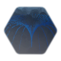 Water sprinkler effect