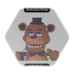 Colored Freddy Fazbear Print