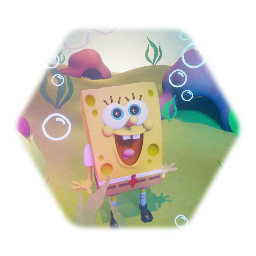 A Spongebob Sculpture