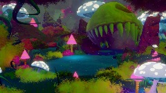 Alien Planet Scene Generator - Cave