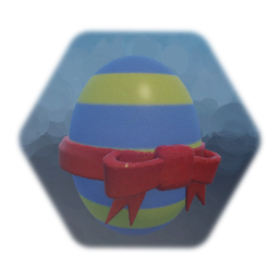 Blue/Yellow Easter Egg