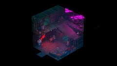 Isometric Scene: Dark Town