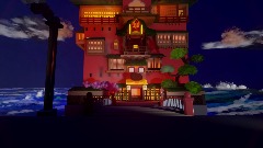 Spirited Away´s Bath House (Wip)