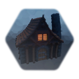 Tiny Medieval House (Marble invader version)