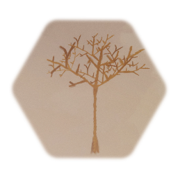 Painted Tree - No Leaves