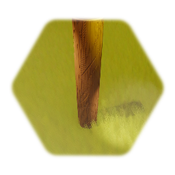 realistic wood log