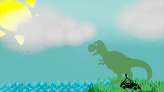 Jurassic Park, but I made it in 5 Minutes