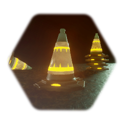 Cyberpunk Traffic cone | JG