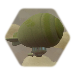 Cartoony Airship