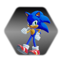 Yuji Uekewa Sonic CGI Model Version 1.2