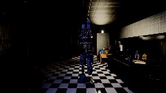 Fnaf 3 but ignited bonnie