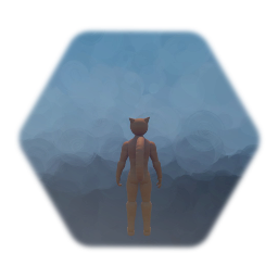 Leo the cat with muscles