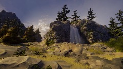 Mountainside - Environment Composition