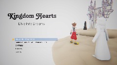 Kingdom Hearts: Dive Into Dreams Title Screen