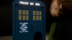 Classic Series TARDIS Exterior 1996 - TV Movie (Doctor Who)