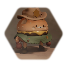 Animation Sheriff Burgher