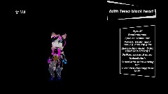 Edith the cat  description screen