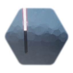 Kotor Era : Single Lightsaber Hilt / Standard Red Firkrann