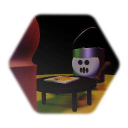 Can of Casey Jones Beanz Playing a Board Game