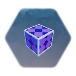 Decorated Purple Block