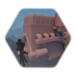 GMC 270 valve overhead Inline V6 engine